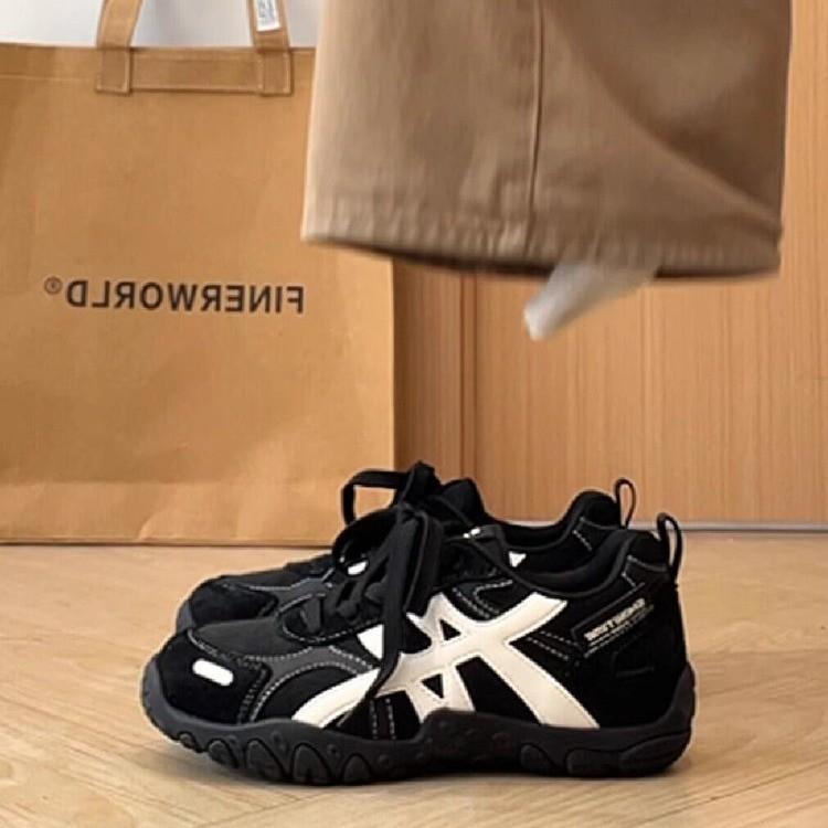 Thick-soled Forrest Gump Training Shoes Women's 2025 New Autumn Versatile Retro Casual Sports Shoes Soft-soled Dad Shoes