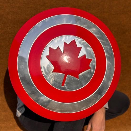 Canada Shield  Authentic Prop Replica for Roleplay, the Perfect Christmas Gift for Collectors