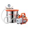 110L/min Single Stage Vacuum Pump 11.36L Stainless Steel Degassing Chamber