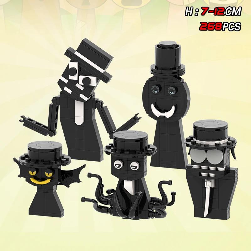 New I Sprunki Figures Building Blocks Dark Horror Sprunki Toy Set Simon Wenda Figure Construction Toy Xmas Easter Gift