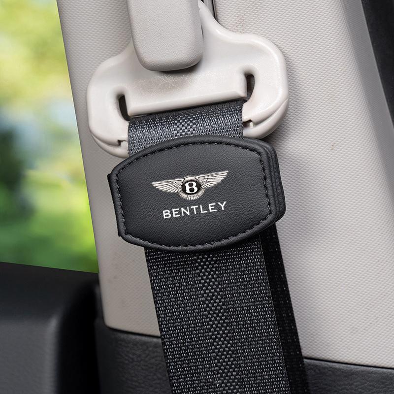 

Универсальный противоскользящий зажим-ограничитель ремня безопасности автомобиля Аксессуары для новых Bentley Flying Spur Continental GT Bentayga Mulsanne