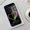 Autism Support Puzzle Phone Case For Samsung S26 S25 Edge Ultra 23 22 21 20 Ultra Plus S24 Fe Glass Cover