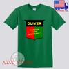 Oliver Landbouwtractoren Machine Mannen#039;s Groen Maat S5XL Unisex T-shirt