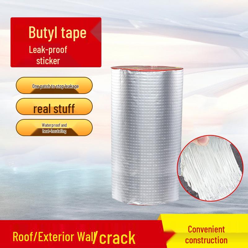 Roof Leak Repair Butyl Tape: Strong, Self-Adhesive, Waterproof Solution for Cracks