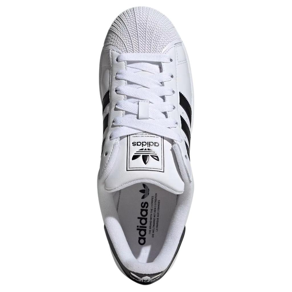 Adidas נעלי סניקרס יוניסקס סופרסטאר 2 לבן שחור לבן-ענן שחור-בסיס IH8659
