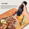 Elektrisches Automatisches Salz- und Pfeffermühlen-Set Wiederaufladbar mit USB Schwerkraft Gewürzmühle Einstellbare Gewürzmühle mit LED-Licht