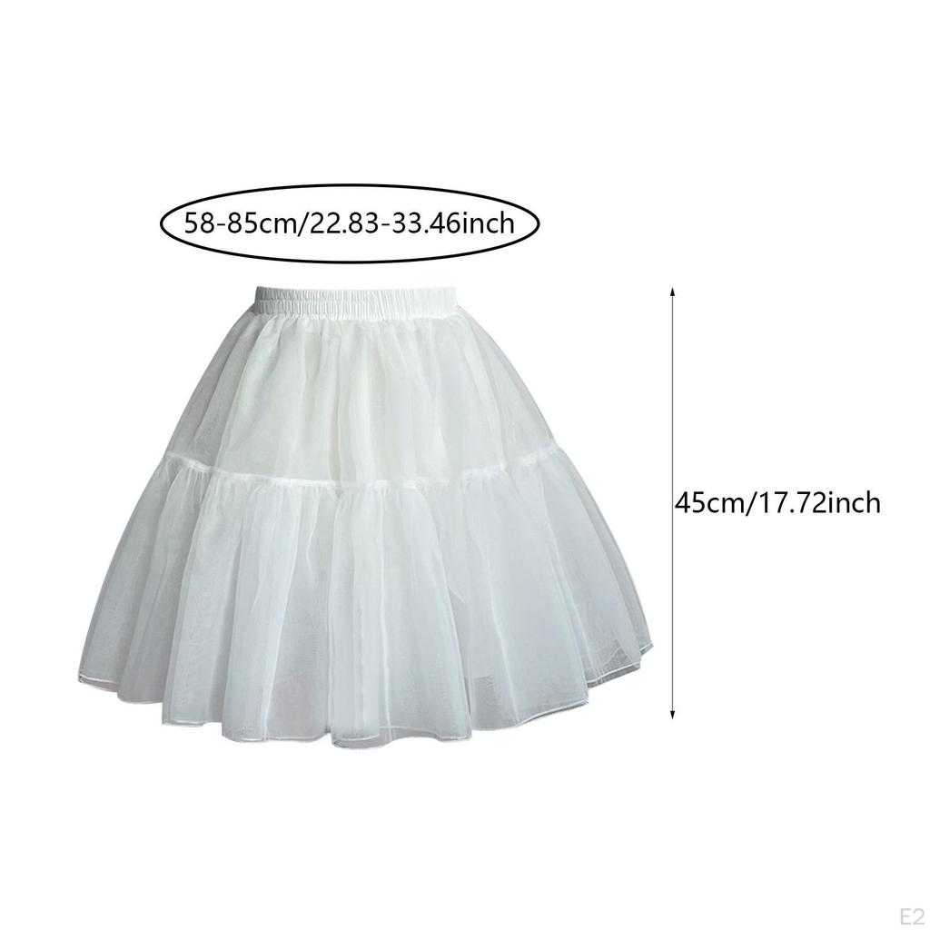 Women Petticoat Skirt for Costume Princess Party Bridal Dress Ballet Dance