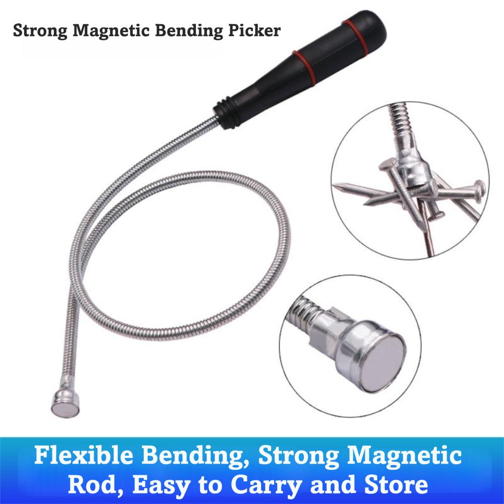 Multi-Purpose Magnetic Pickup Tool Strong Suction Telescopic Pickup Stick  Picking Up Nut Bolt