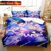 3D Anime Kawaii Girl World Dai Star Bedding Set Printed single Comforter Quilt Duvet Cover Pillow Case 3 Pieces Kids Adult Size