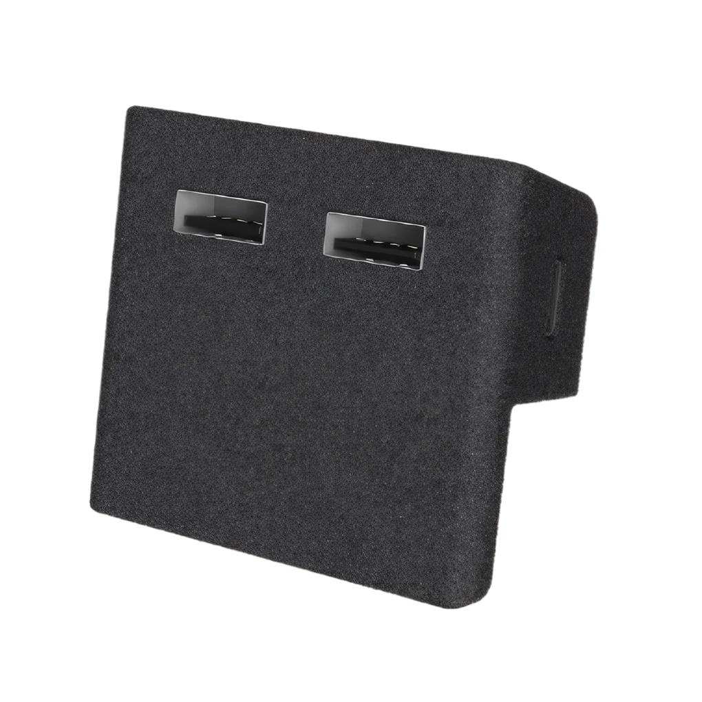 USB Shunt Hub Docking Station for Tesla Model 3 Y Quick Charger 3 USB Shunt Hub Flocking Adapter Powered Splitte