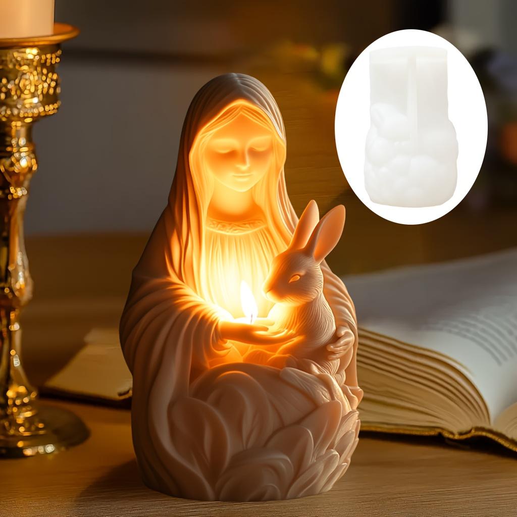 Niedliches Küken in Eierschale Kerze Silikonform Blume Küken Elf Mit Ei Reliefform Niedliches Küken Resin GipsformOstern Geschenk