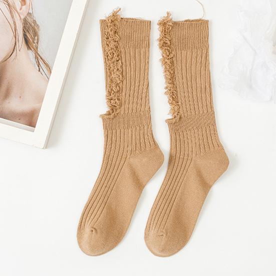 Calze da donna traspiranti morbide ad alta elasticità senza odore calzini da donna strappati calzini da fitness