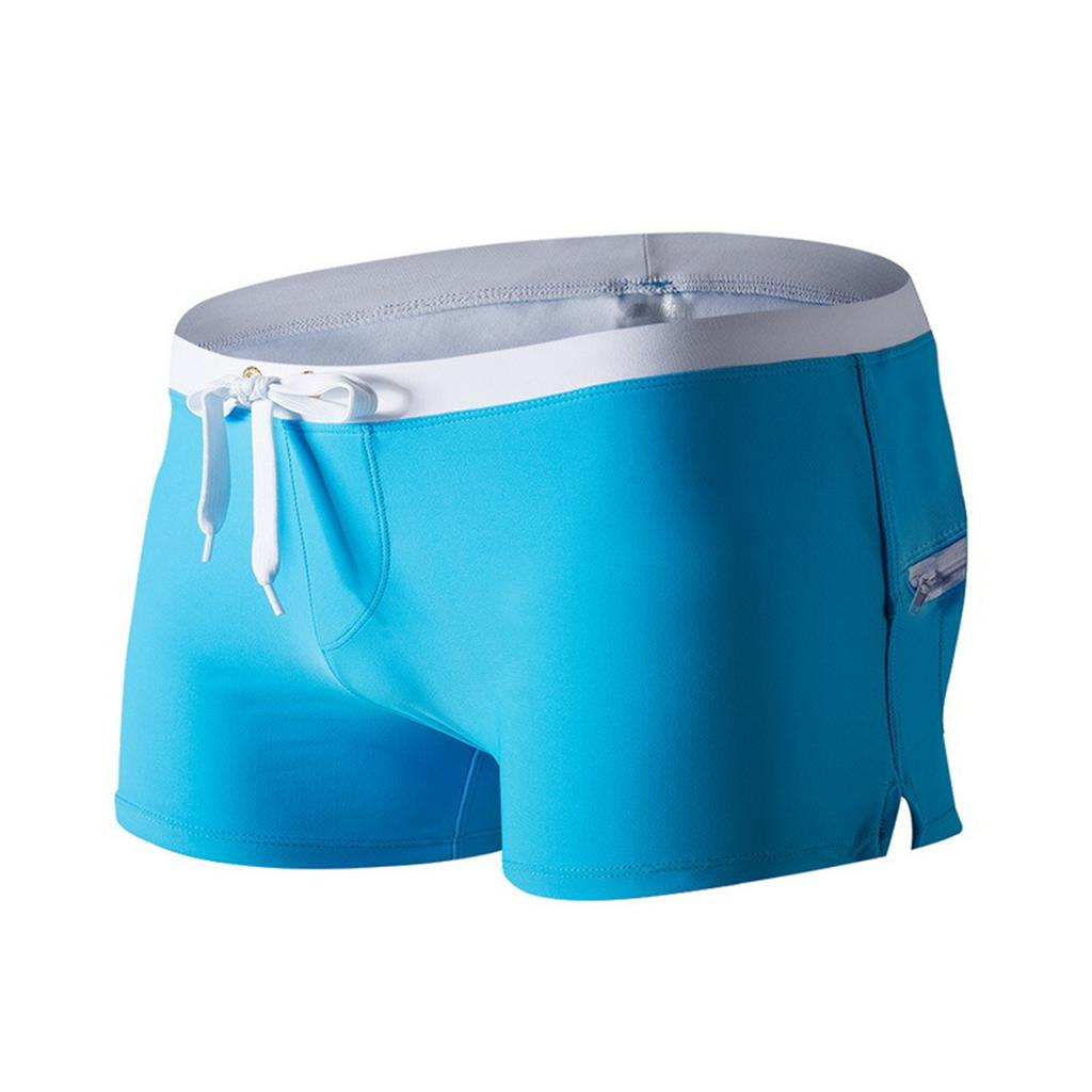 Pánské plavky Pánské plavky Módní plavky Zadní kapsa na zip Design Plážové plavky Boxerky