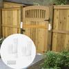 Upgraded Door Barricade Brackets Heavy Duty U-Shaped Bar Holders  Gate Security