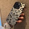 Creative Leopard Print Phone Case for iPhone 17 16 15 14 13 12 11 Pro/ Max/Plus Anti-fall and Shock Protection Rear Cover