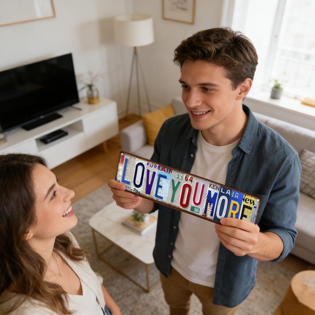 Blechmalerei Bar Bekleidungsgeschäft Heimwanddekoration Blechmalerei