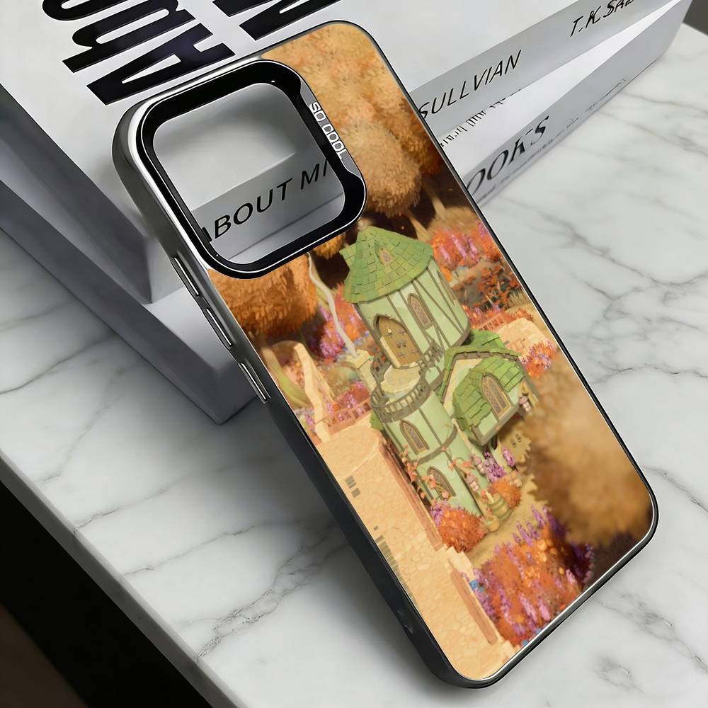 Game Tiny Glade Phone Case For iPhone 17,16,15,14,13,12,11 Plus,Pro Max,XS,Colorful Silver Black Cover