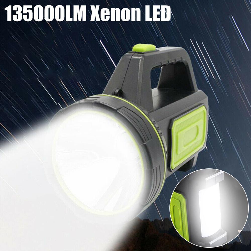Spotlight Torch Rechargeable Flashlight Sharplight LED Portable Lamp for Home Outdoor Camping Nightwalk Handheld Spotlight Torch
