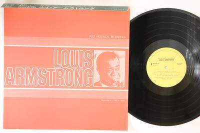 LP Record LOUIS ARMSTRONG - Jazz Historical Recordings HR126JK COLUMBIA 1973 Japan Obi Jazz Used
