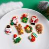 Diy Christmas Cartoon Ornament Waterproof Resin Crafts Accessories Children Gifts For Christmas