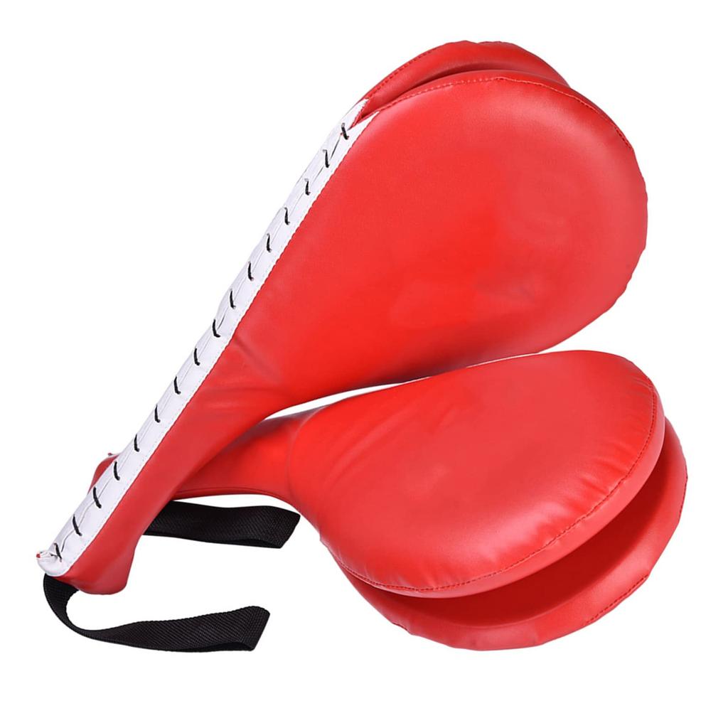 Boxing Punching Muay Martial Stress Red Mitts, Mitts, Kickboxing, Karate, Taekwondo, Thai, Arts, Training, Lightweight, Practice, Relief,