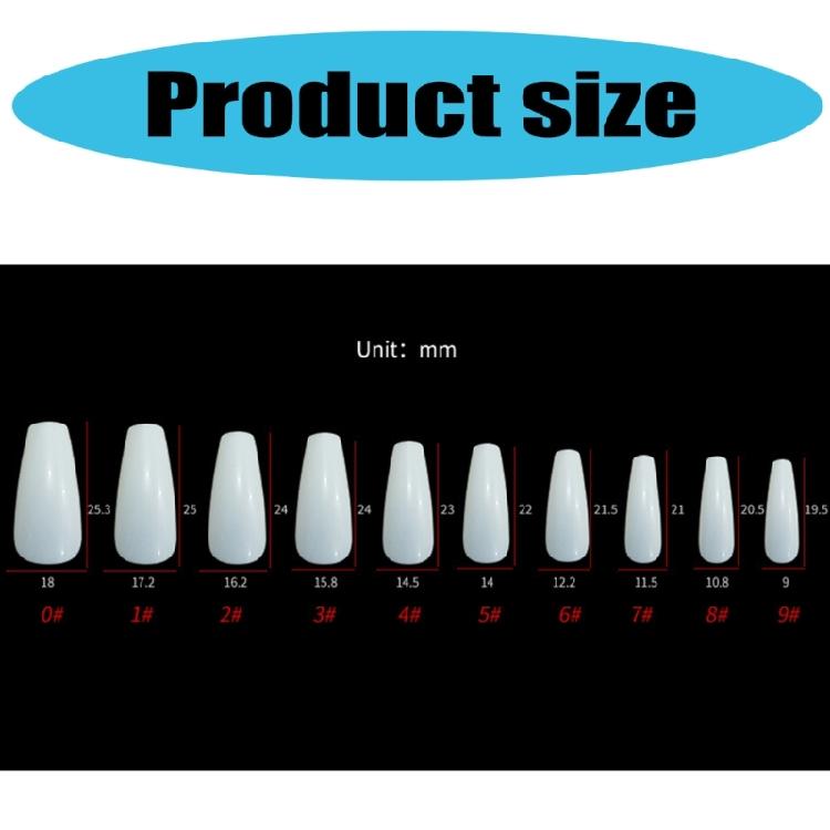 Valentinstag Falsche Nägel Lange Sarg-Aufkleber-Nägel mit Herz-Designs Press-on-Nägel Französische Spitze für Nagel-Enthusiasten