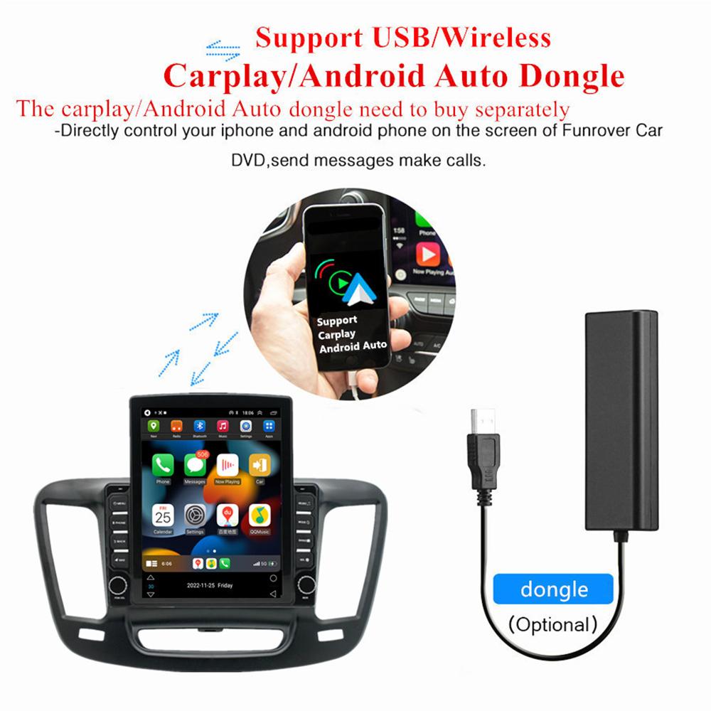 9.7" Android 12.0 Stereo Radio GPS Wifi For Chrysler 200 2015-2019 C & S Sedan