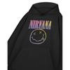 Nirvana Unisex Hoodie für Erwachsene mit Sonnenuntergangs-Logo