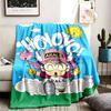 Arale Theme Blanket Suitable For The Sofa Camping And Travel Made Of Soft Flannel Material An Ideal Gift For Occasions Such As Birthday