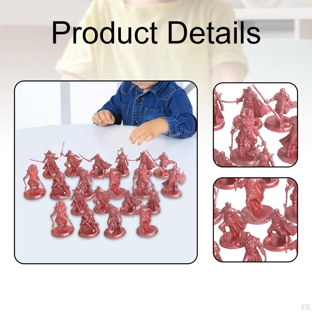 20 Ancient Figures Mini Figurines for Diorama And Playset