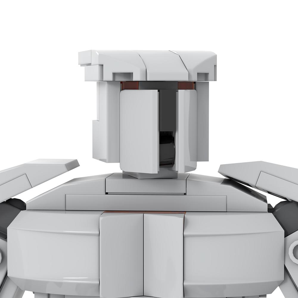 MOOXI Movie Series 218Pcs MOC Bricks Odin Humanoid Weapons DIY Building Blocks Education Toys For Children Birthday Gift MOC1389