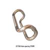 double-bent handle, 25x300mm (275mm hole spacing)