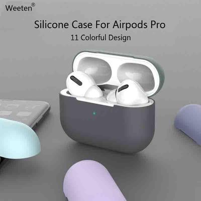Silicone Protection Headset Cover Case for Airpods Pro Case Cover For Airpods Pro Earphone Protection Accessories