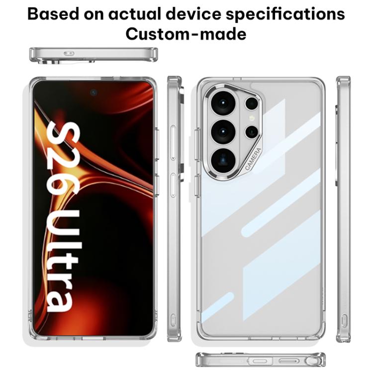 Space Series Airbag Full Coverage Phone Case For Samsung Galaxy S26 Ultra 5G, Shockproof Heat Dissipation Protective Cover