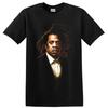 Jay Z Ritratto Rapper Hip Hop Imprenditore T-shirt Musica Urbana Tee