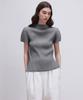 PLEATSMOOD Lao Pleats Half-Neck Top