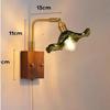 Movable Retro Pull Chain LED Wall Lamp