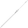 Necklace K18 White Gold/diamond 5.0g Women Used