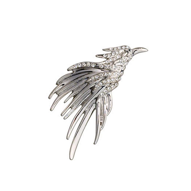 Men's Elegant Eagle Brooch: High-End Suit Lapel Pin & Exquisite Minimalist Badge