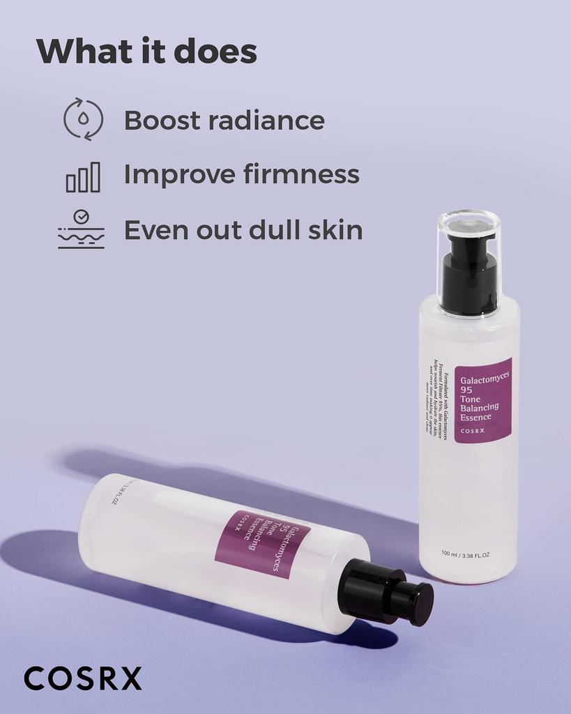 COSRX Galactomyces 95 Essence 100ml Galactomyces Fermentation Filtrate Texture Essence Fermented Serum Sensitive Skin COSRX Skin Care Basic Cosmetics