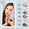 FlowerKnow Bunny Garde Series 6 Colour Eyeshadow Palette Matte Fine Shimmer Pearl Face Palette  Glitter Eye Shadow