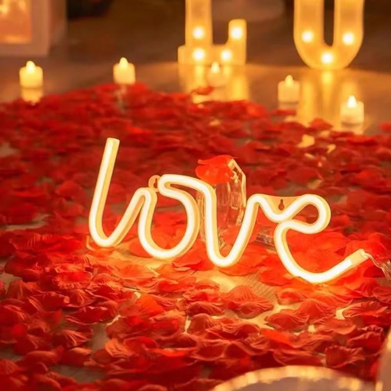 1000pcs Fake Rose Petals | Romantic Wedding Flower Decoration | Party Event Shooting Tool Suitable for Couples DIY Handmade Date