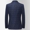 Autumn and Winter Jacquard Corduroy Stretch Suit Men's Youth Suit Korean Version Slim Casual Single Suit