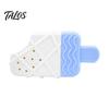 Pet Cooling Summer Essentials Dog Chew Toy, Popsicle Ice Freezer Donut Shape Durable Rubber Teething Toy Teeth Cleaning Reusable Freeze for