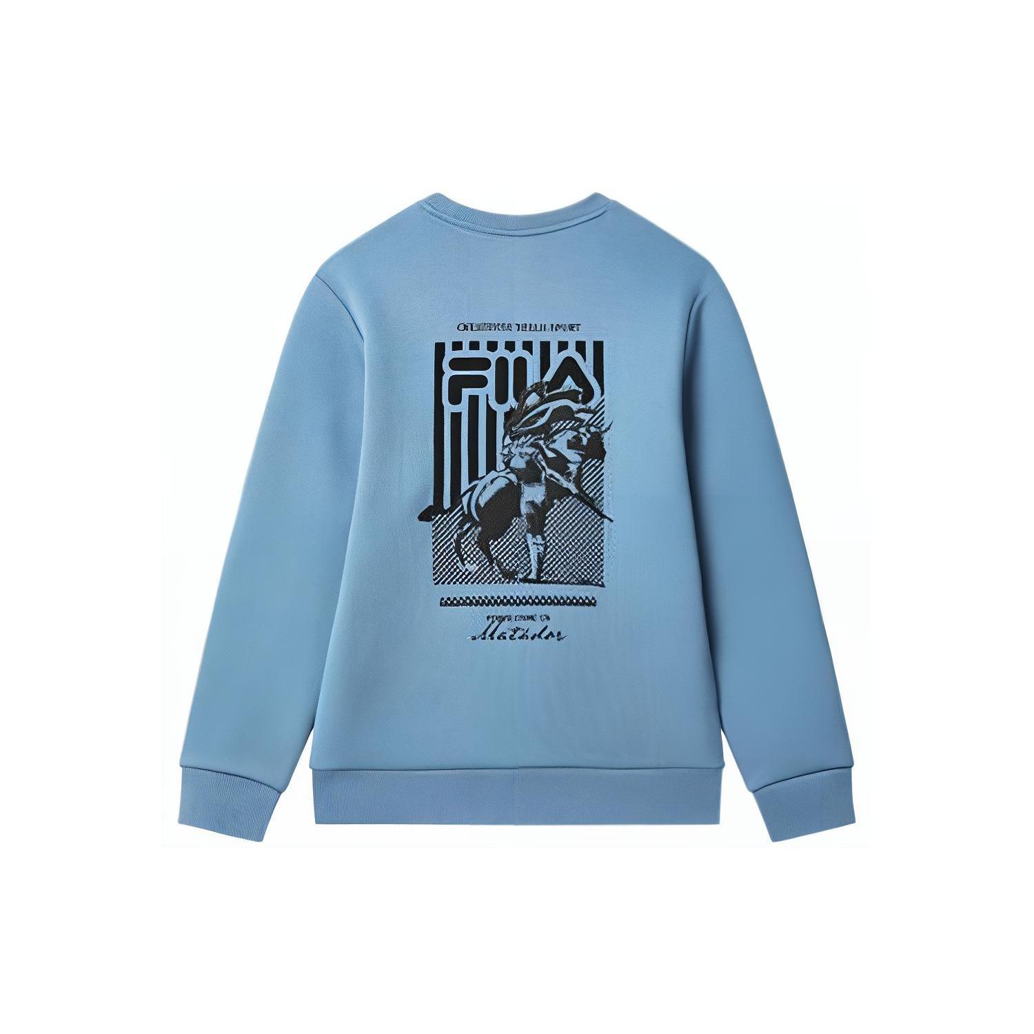 

Новый свитшот из коллекции FILA Heritage Мужской Синий F11M318212F-BU M