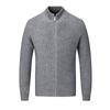 Herren Schlanke Passform Dicker Reißverschluss Strickjacke