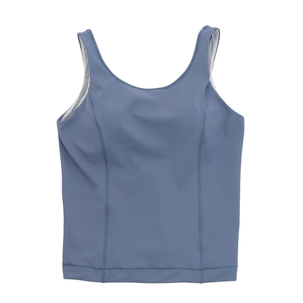 

Danskin Stretch AnyMotion Tank Moderate Cloud Blue Women s Top, Thickness, Yoga/Gym, DC123103,