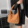 Modische Cord-Umhängetasche Tragbare Tragetasche Neuer Trend Tasche mit großem Fassungsvermögen Damen