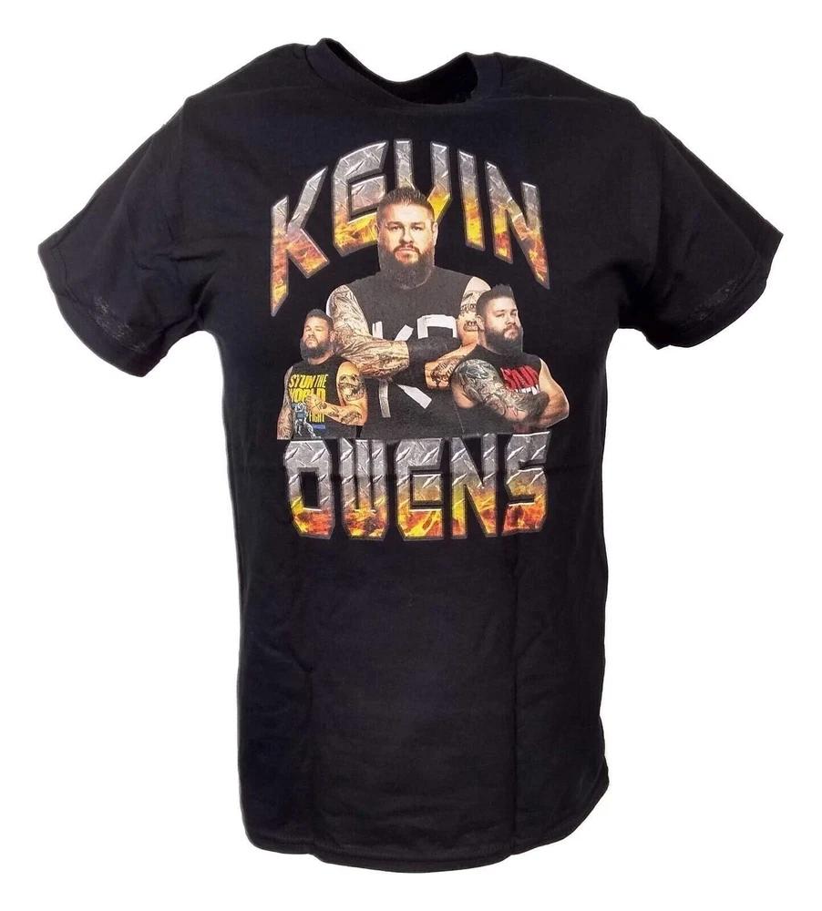 Kevin Owens Not Messing Around Unisexs Black Tshirt M