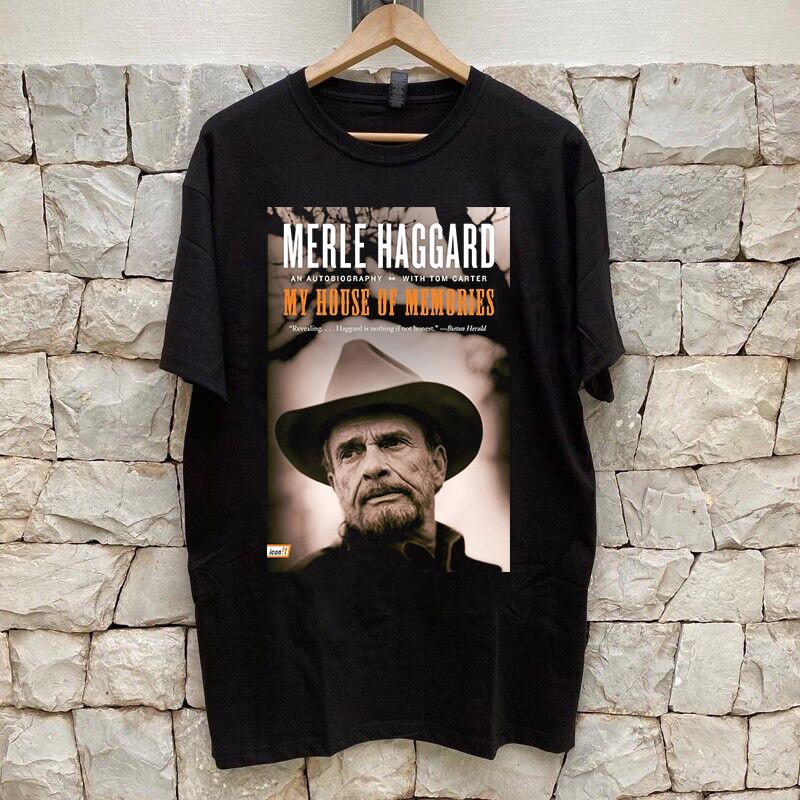 

My House of Memories An Autobiography Merle Haggard Full Size S-5XL Unisex T-Shirt S